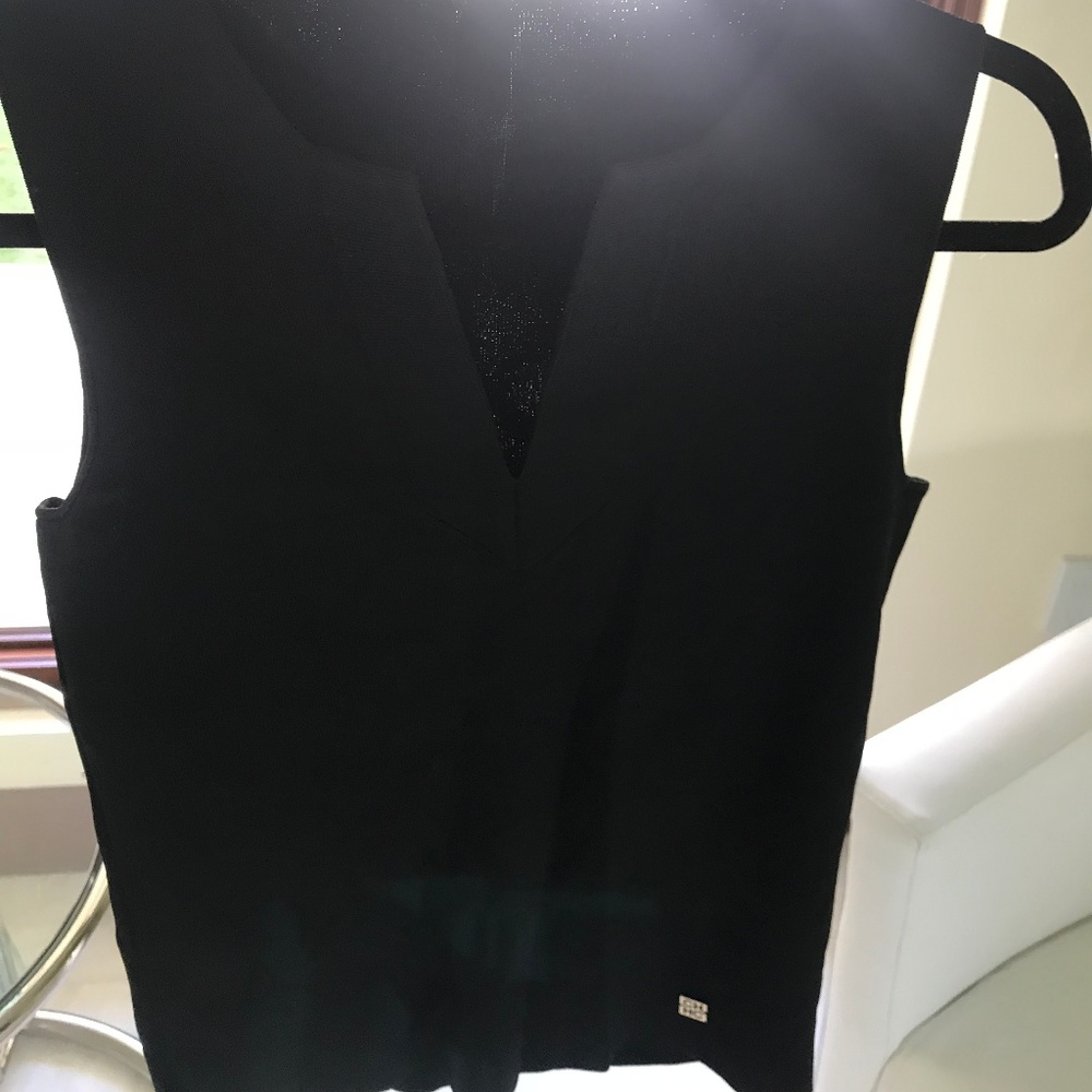 Black Carolina Herrera Knit Blouse